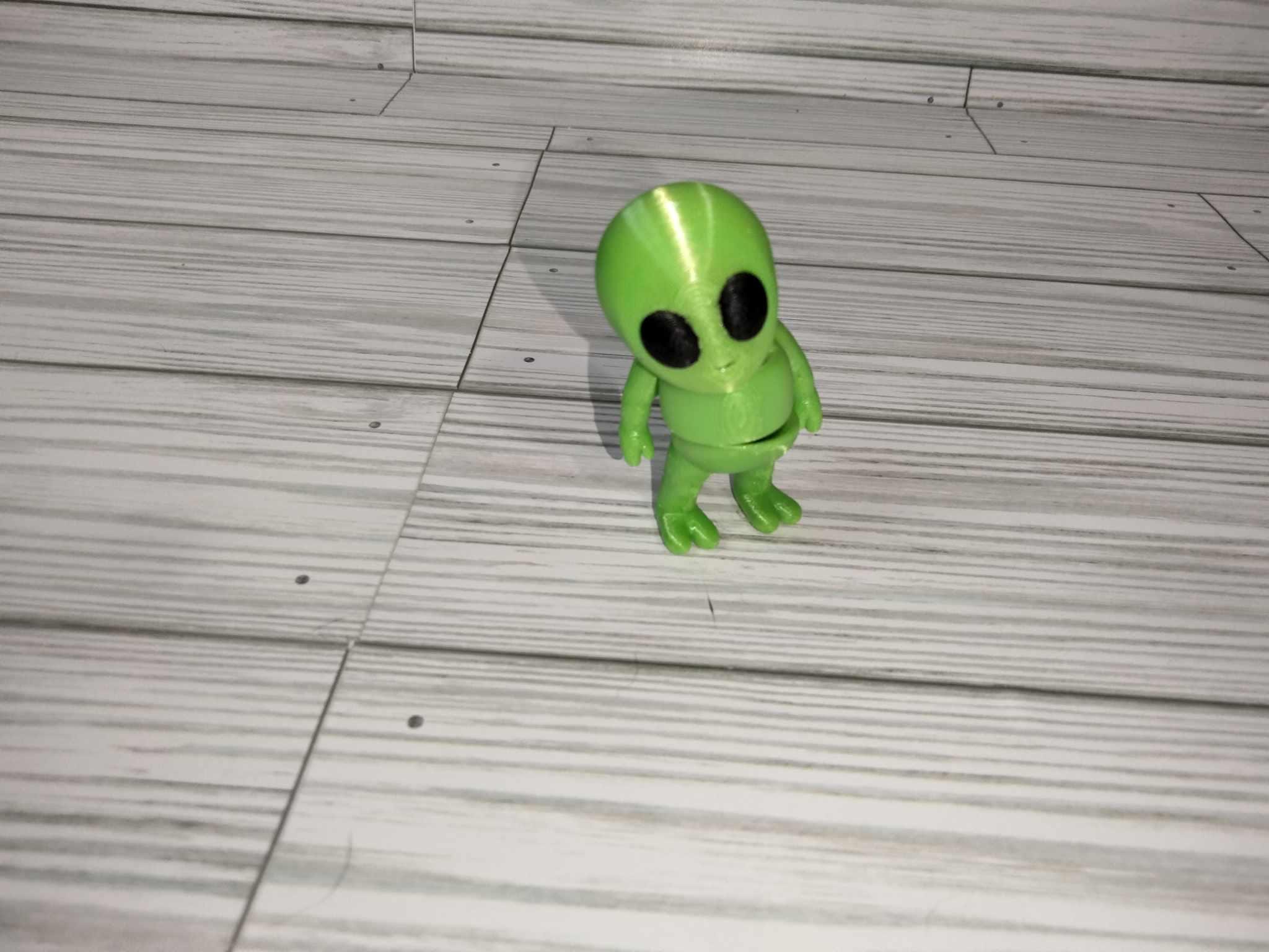 3D Printed Alien Fidget Toy: Articulated Sensory Desk Toy - Etsy