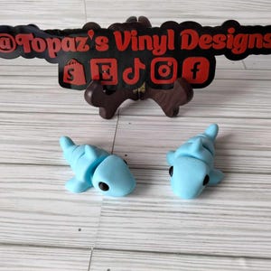 3D Prints/ Flexi Toys/ Animals/ Mini Flexi Animal Fidget/ Articulated Fidget Toy/ Sensory Toy/ 3D Printed Flexi | Desk Toy/ Sea Animal Shark
