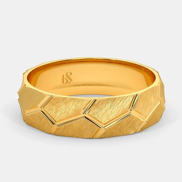 22k Gold Ring - Etsy
