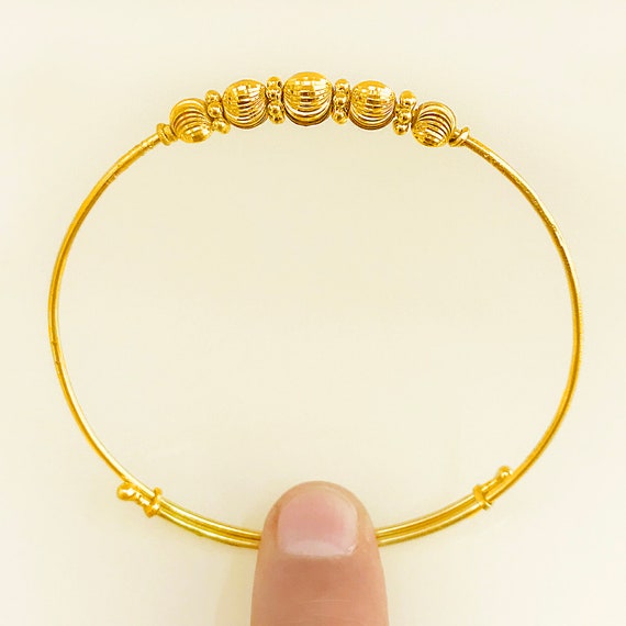 Buy Fashion Frill Trending 4 Multilayer Geometric Gold Plated Adjustable  Charm Bangle Bracelet For Girls Women Set of 4 Jewellery Online at Best  Prices in India - JioMart.