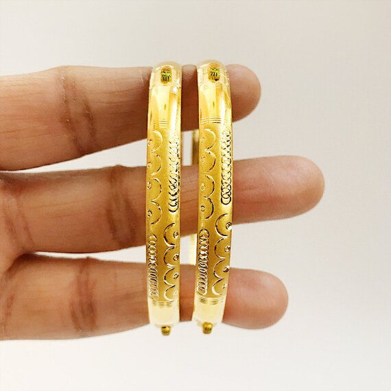 18 gram gold bangles deals
