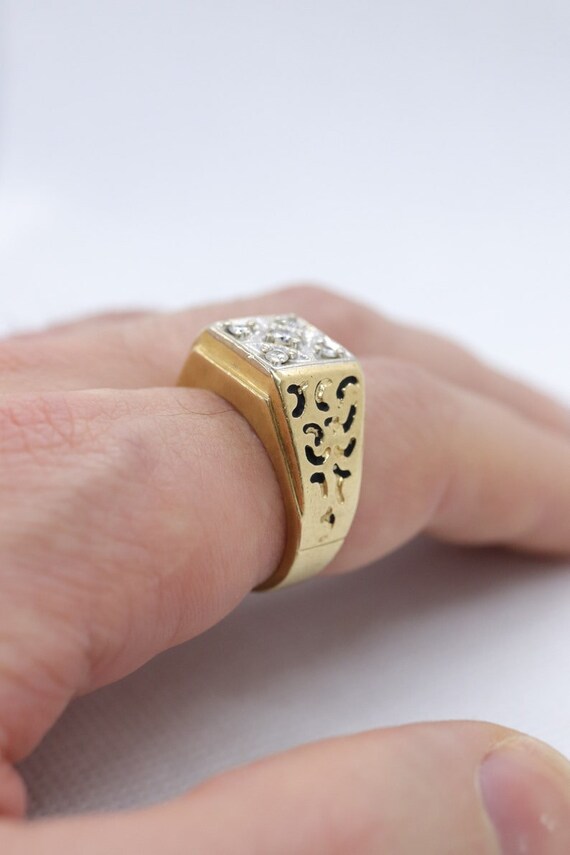 14kt 18kt Real Solid Yellow Gold Ring Hallmark 0.50 Ct G H SI1