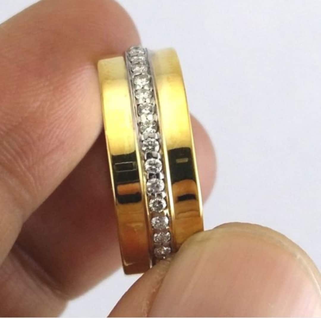 14 K Gold Diamond Ring at Rs 45000 | हीरे की सगाई की अंगूठी in Jaipur | ID:  16449461397