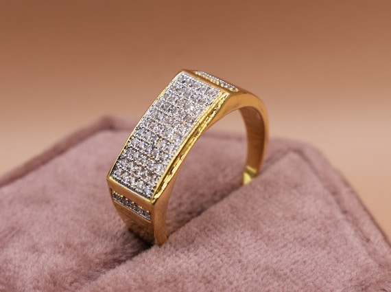 New model gold ring hotsell for men