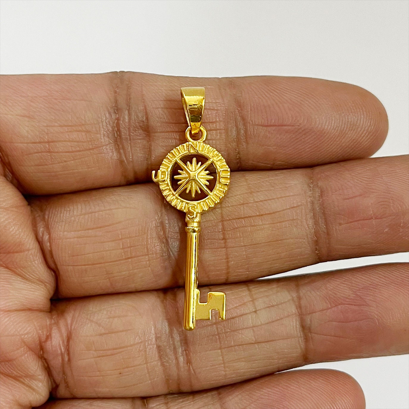 Louis Key Necklace in Gold (unique piece) — singulié