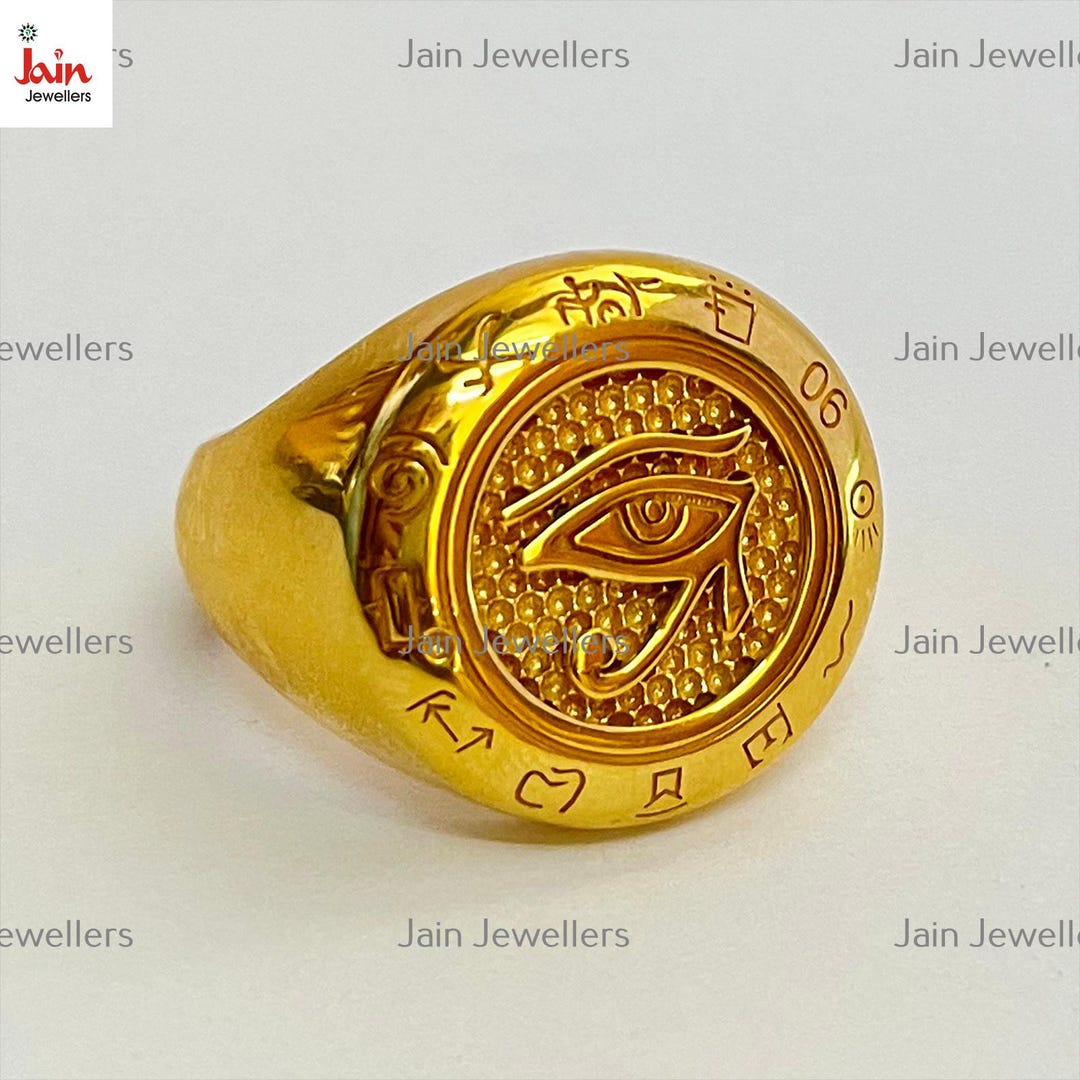 Handmade 18k/22k Solid Gold Ring: Winged Dragon Signet - Etsy