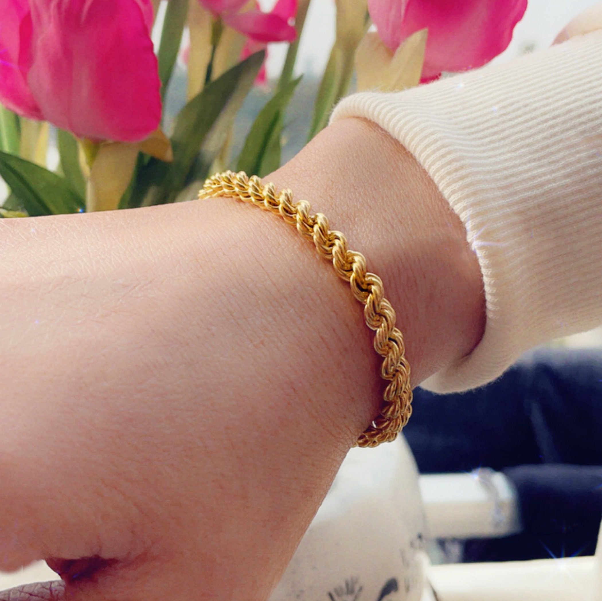 Buy quality 22k Designer Gold Bracelet For Men in Pune