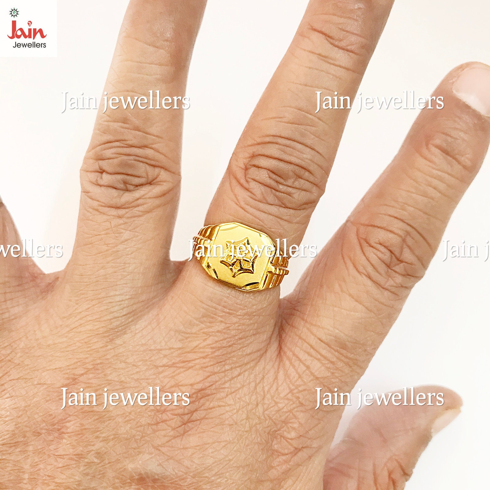 18Kt、22Kt 本物のソリッドイエローゴールド ホールマーク認定