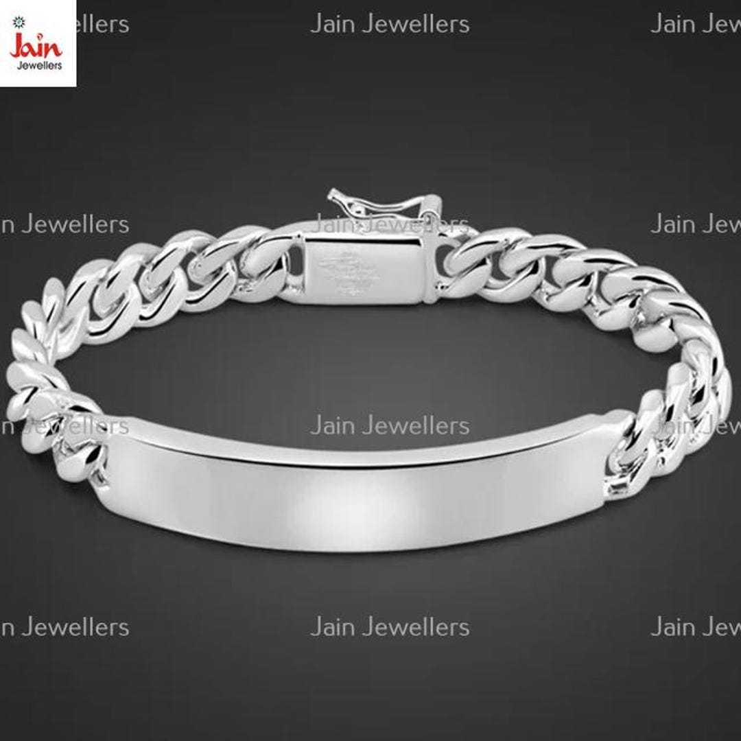 Sterling Silver Open Box Link Bracelet: Elegant Geometric Design