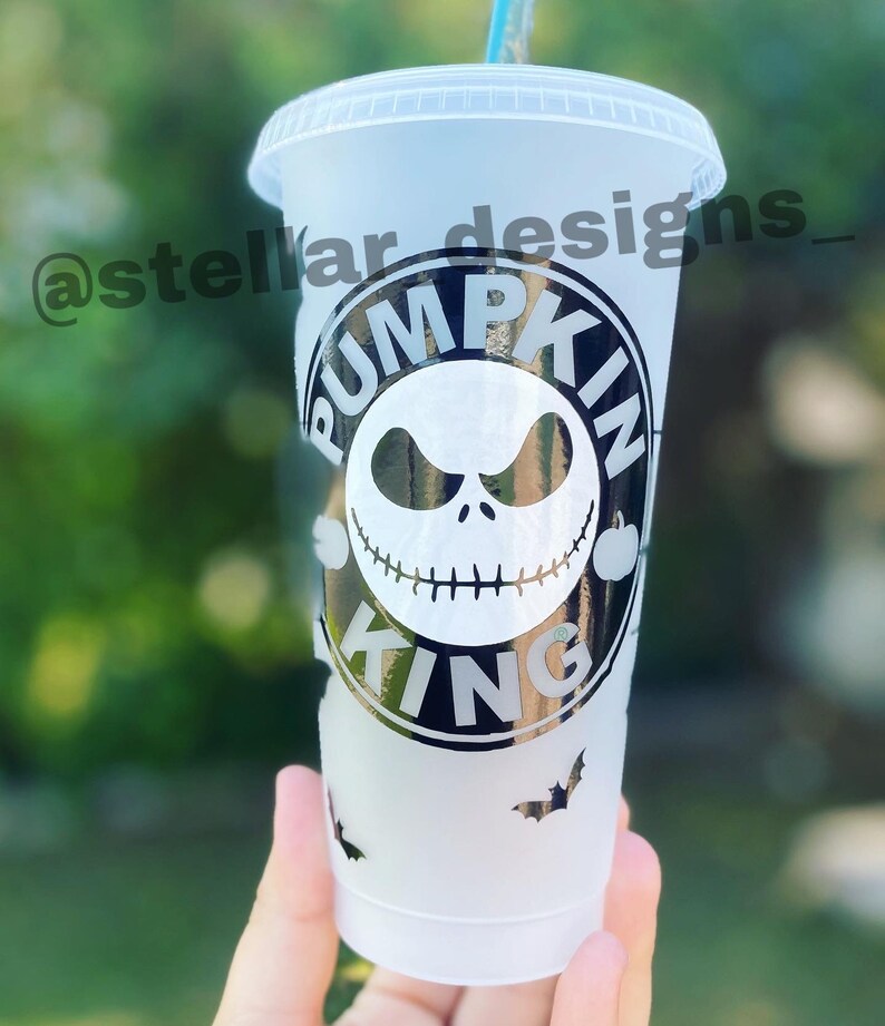 Jack Skellington Starbucks Cup Etsy