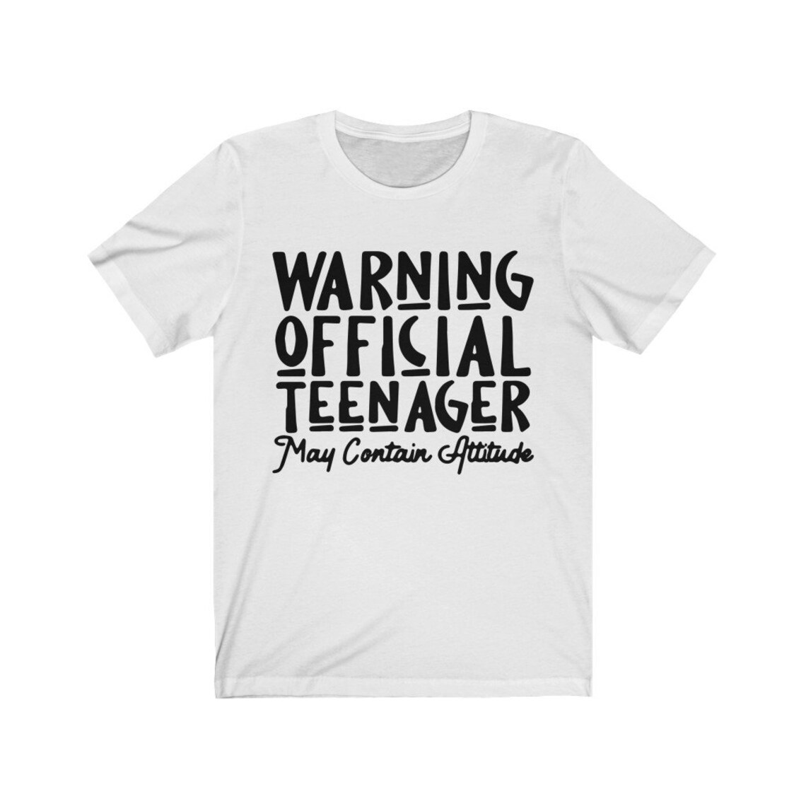 Official Teenager Shirt Thirteen Year Old Boy Thirteen Etsy
