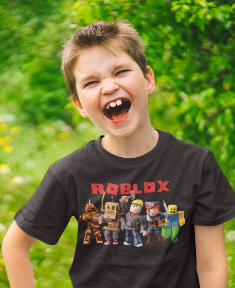 Roblox Shirt Roblox Shirts Roblox Kids Roblox Tee Shirt Etsy