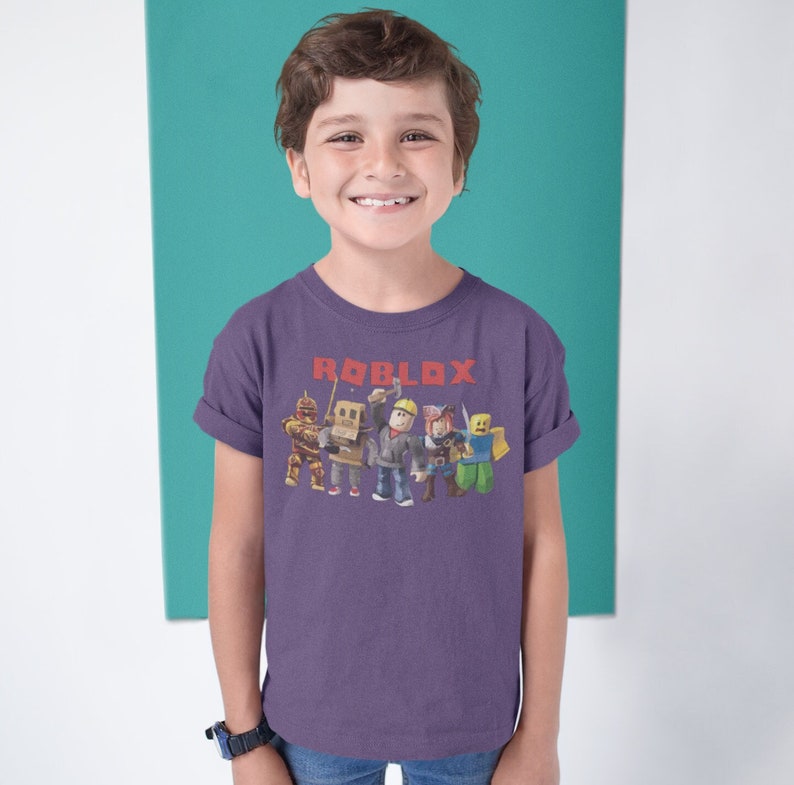 Roblox Shirt Roblox Shirts Roblox Kids Roblox Tee Shirt Etsy