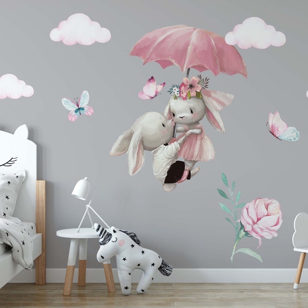 Bunny Nursery Decor Etsy UK