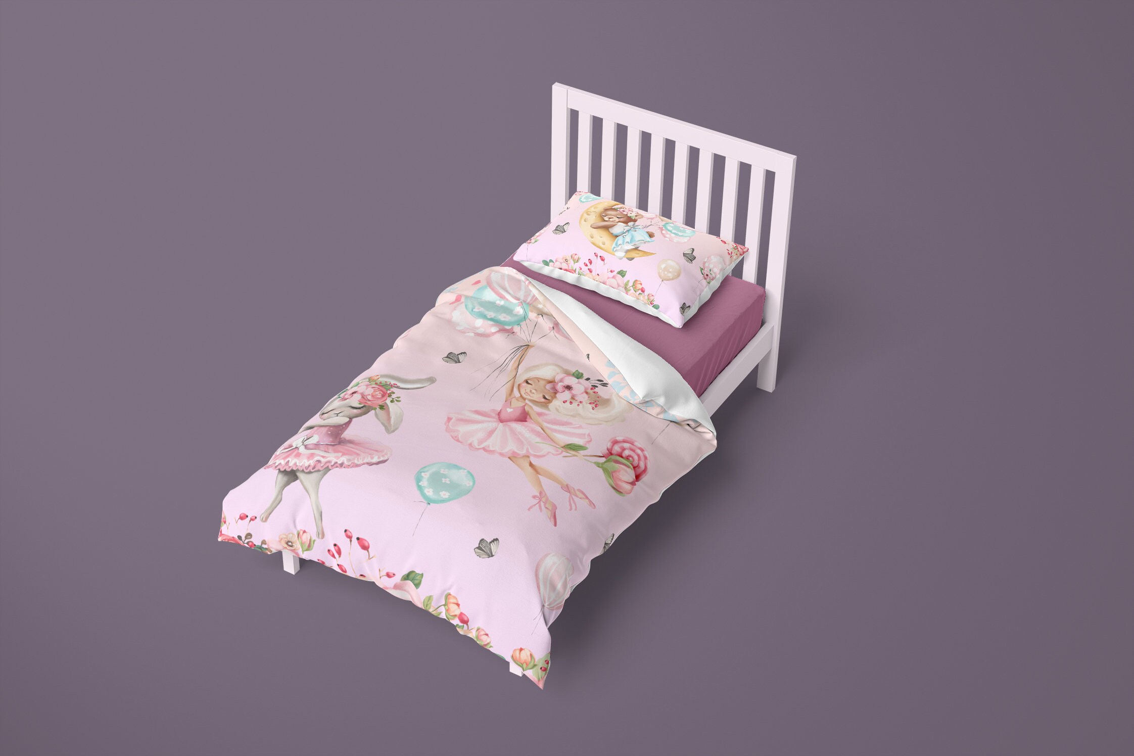Girls Room Wallpaper Nursery Wallpaper Girls Nursery Decor Etsy UK