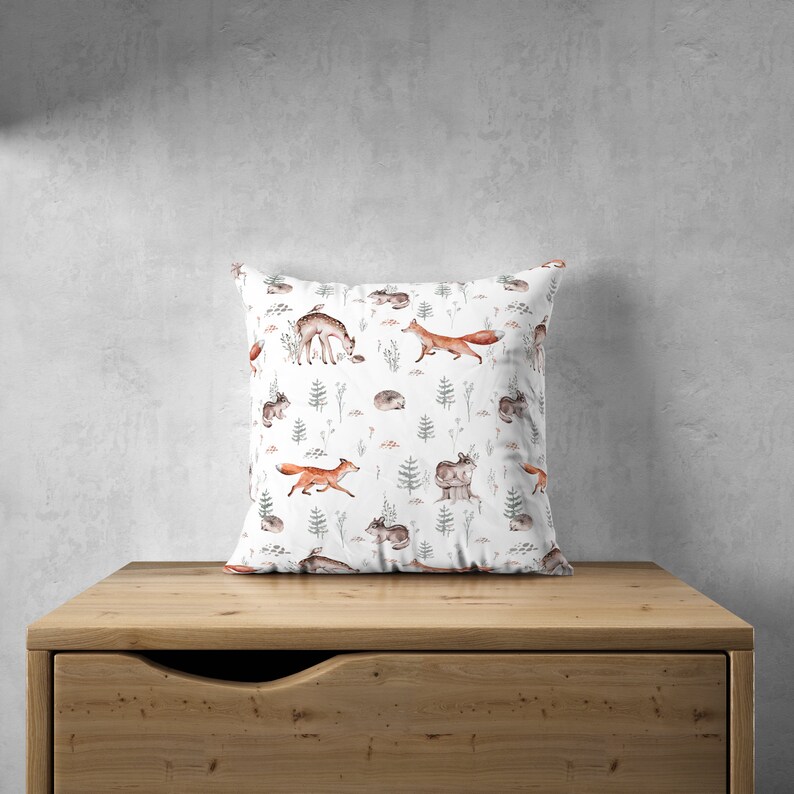 Forest Mural Wallpaper Nursery Wallpaper Nursery Woodland | Etsy