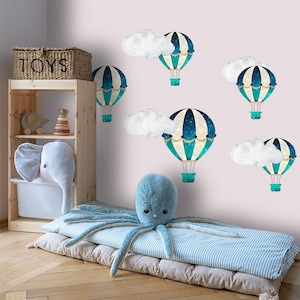 Hot Air Balloon Wall Stickers, Children’s Wall Stickers