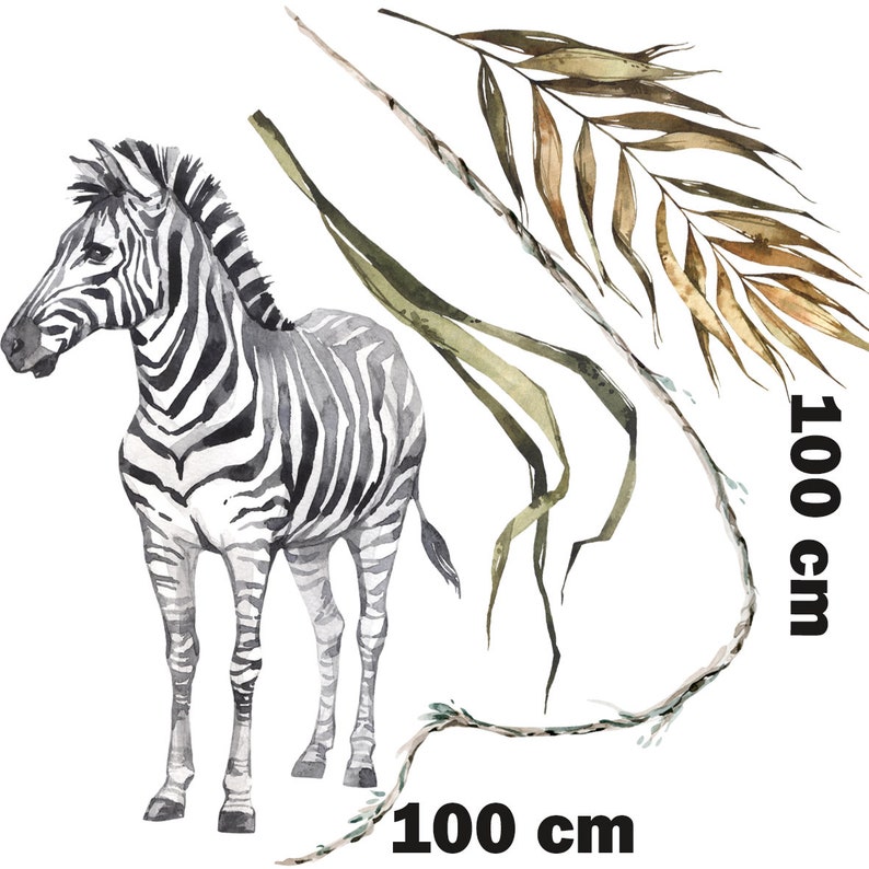 Safari Wall Stickers Nursery Wall Stickers Nursery Savanna Etsy