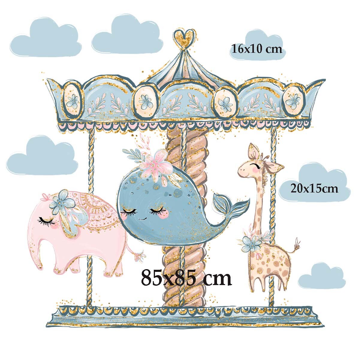 Childrens Wall Stickers Baby Nursery Stickers Nursery Etsy Denmark