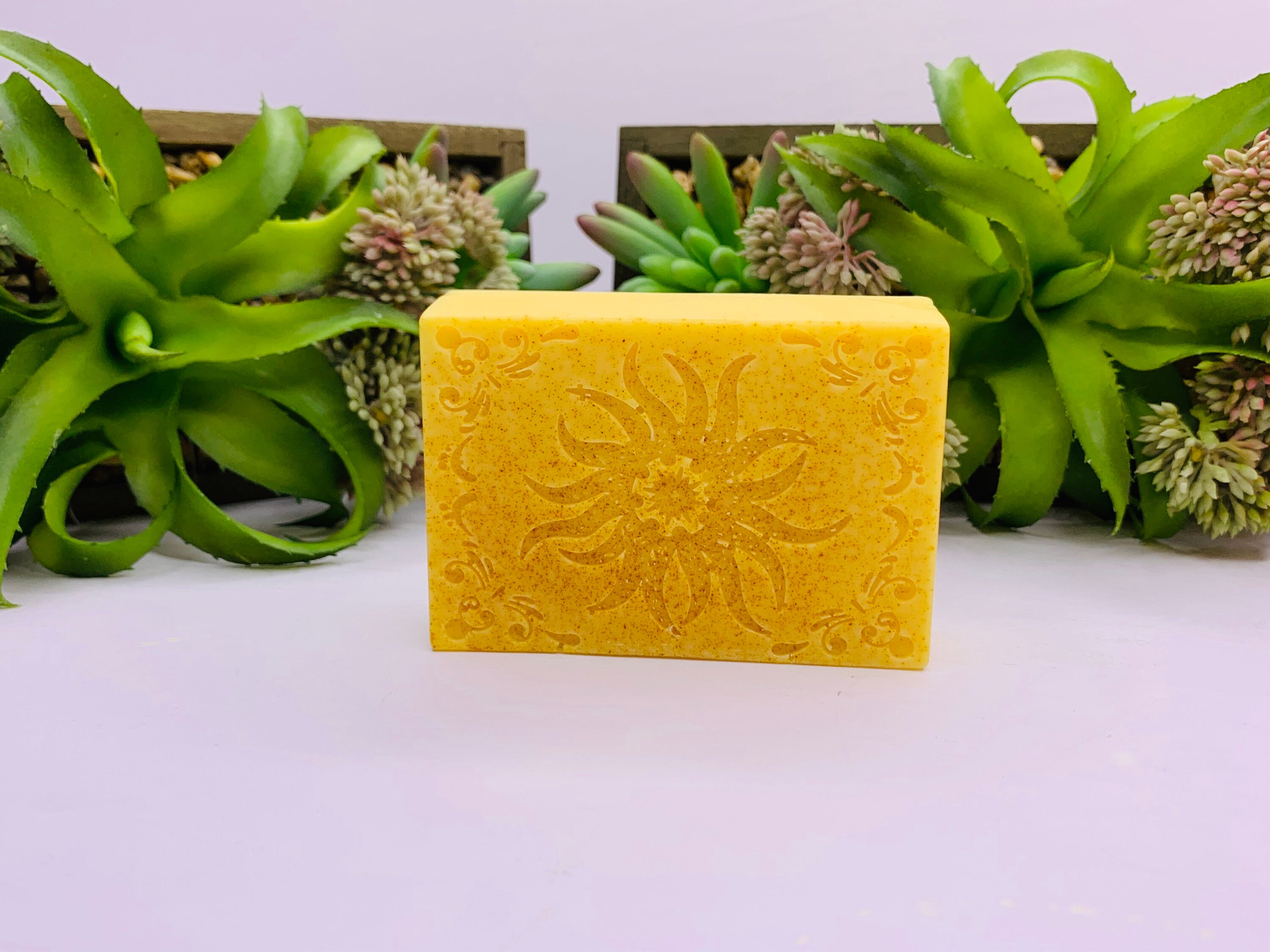 ECZEMA Turmeric Brightening Soap with Shea Butter Etsy