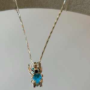 Anillo de costura Tamaño ajustable Resistente al agua Bañado en oro Oro laminado 1(18 inch necklace)