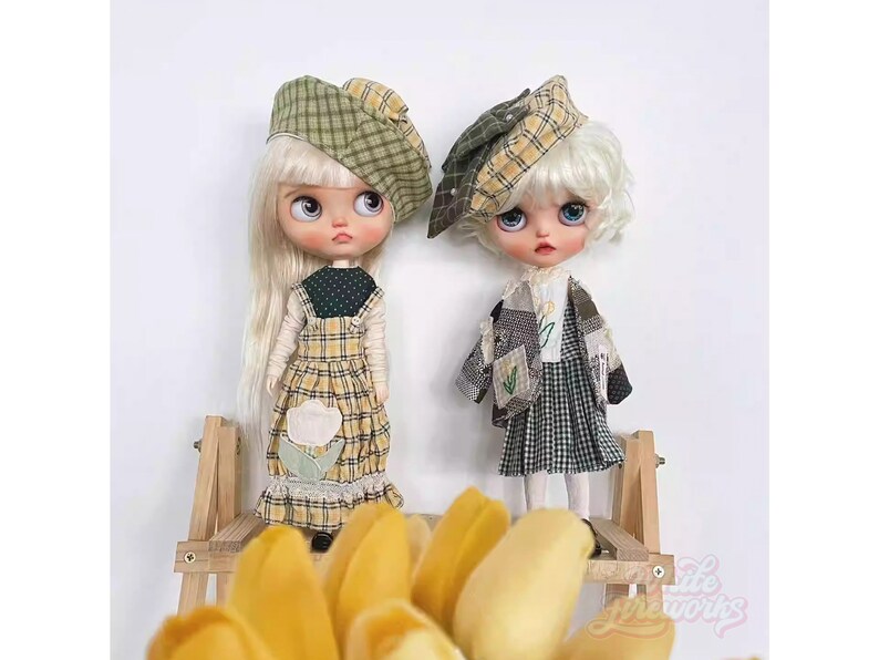 Tenue De Poupée Lala Little Miss Poodle (robe) Pour Neo Blythe, Neuve, Takara