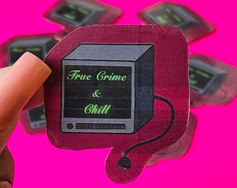 True Crime and Chill TV True crime sticker