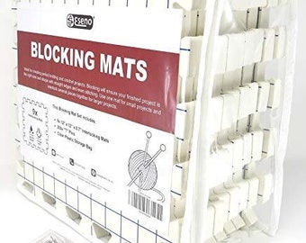 Hephaestus Crafts Blocking Mats For Knitting Pack Of 9 Gray Blocking Boards With Grids For Needlepoint Or Crochet 150 T Pins Amazon Com Au Kitchen