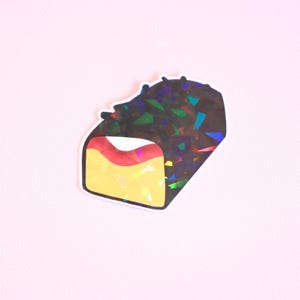 Gansito Sticker - Holographic Sticker - Latino - Spanish Vinyl - Mexican Snacks - Foodie Sticker - Mexican Art - Latino - Latinx