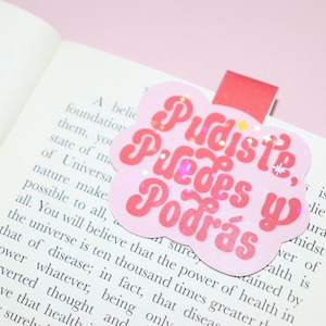 Pudiste Puedes Y Podras Marcador - Regalos de Libros - Marcador Holográfico