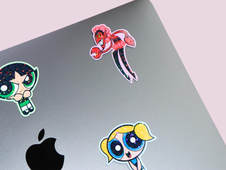 Retro Evil Villain Sticker - Dark Aesthetic Cartoon - Chaotic Energy - Nostalgic Cartoon Sticker - 90s Cartoon - Old School Cartoons image 4