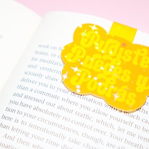 Gele bladwijzer Pudiste Puedes Y Podras - Latina cadeau - boekenliefhebber - magnetische bladwijzer - Mujeres Chingona