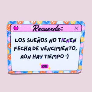 Recuerda: Aun Hay Tiempo Sticker - Spanish Affirmation - Spanish Motivation - Latina Poderosa - Spanish Self Love Sticker - Spanish Culture