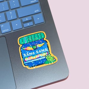Sana Sana Colita De Rana Sticker - Vaparu Rub - Hispanic - Abuela Dice - Mama Dice - Spanish Healing Phrase - Mexican Saying - Ponte Vicks image 3