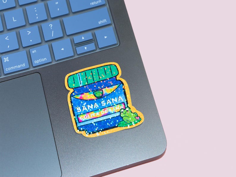 Sana Sana Colita De Rana Sticker - Vaparu Rub - Hispanic - Abuela Dice - Mama Dice - Spanish Healing Phrase - Mexican Saying - Ponte Vicks image 3