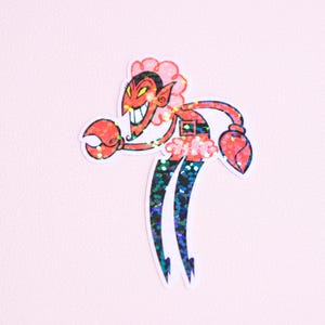 Nostalgic Cartoon Sticker - HIM Power Puff Girl Villain - 90s Cartoon - PPG Stickers - Old School Cartoons - Powerpuff Girls Sticker