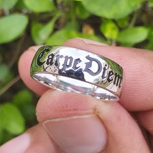 Carpe Diem Ring - Etsy