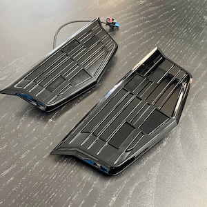 Escalade emblem set in high gloss Black for 2021, 2022, 2023, 2024