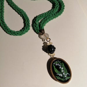 Lily of the valley necklace