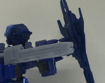Rifle Láser WG-XC4 (Escala: 1/144 o 1/100) ¡Partes intercambiables compatibles!