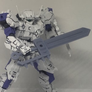 Mecha Infantry Battle sword (Scale: 1/144)