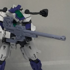 Sniper Rifle ZWG-SRF-8 (Scale: 1/144 or 1/100) Interchangeable parts compatible!