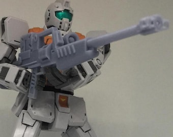 Rifle largo GM personalizado (escala: 1/144 o 1/100) ¡Piezas intercambiables disponibles!*