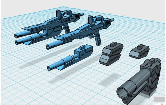 イベント限定絶版レアＧＩＧＡガンダム００８３　BEAM RIFLE SYSTEM Bandai 1/144 RG HG Gundam Seed Beam Rifle Bazooka System
