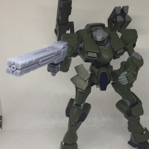 High Powered Laser Rifle MWG-XCP-150 (Scale: 1/144 or 1/100)