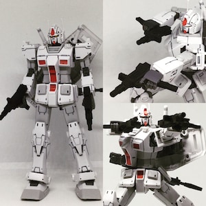 Pixy Uzi style beam rifle (Scale: 1/144 or 1/100)