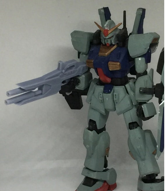 Mk-ii Beam Rifle Version 2.0 or 1.0 (scale: 1/144 or 1/100