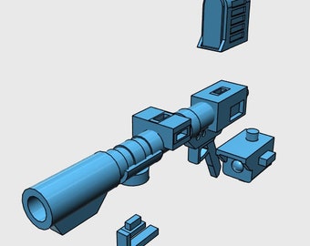Bullpup Bazooka 2.0 (Escala: 1/144 o 1/100) ¡Piezas intercambiables disponibles!*