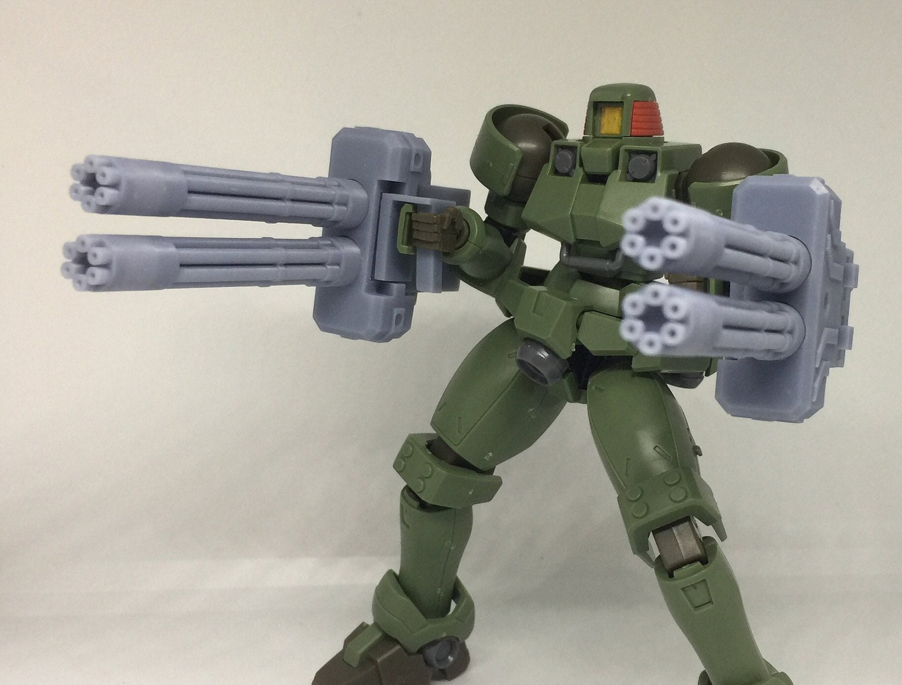 Dual Gattling Gun 2.0 (Scale: 1/144 or 1/100)