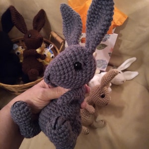 Bunny Crochet Pattern, Amigurumi pattern, Adorable Realistic Bunny Doll Crochet Pattern, PDf Tutorial image 7